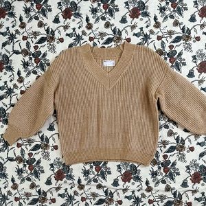 Balloon Sleeve Sweater